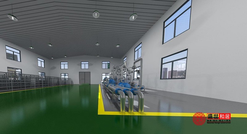 合肥廠房裝修設(shè)計(jì)：電子廠車間地面為什么大多都是綠色？